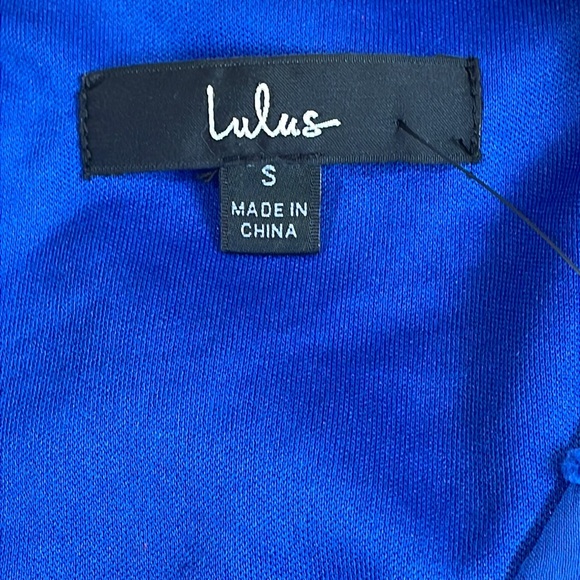 NWT Meadowlake Blue Swiss Dot Lace Bell Sleeve Romper Size Small - Picture 5 of 10